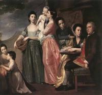 George Romney - The leigh Family